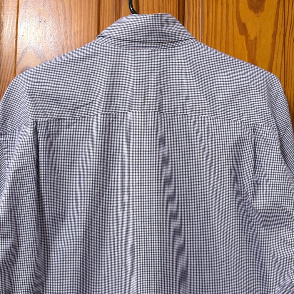 Robert Talbott Micro Plaid Button Down Shirt - image 6